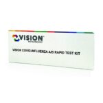 Test rapid COVID si INFLUENZA CUTIE 25 TESTE Vision Biotechnology